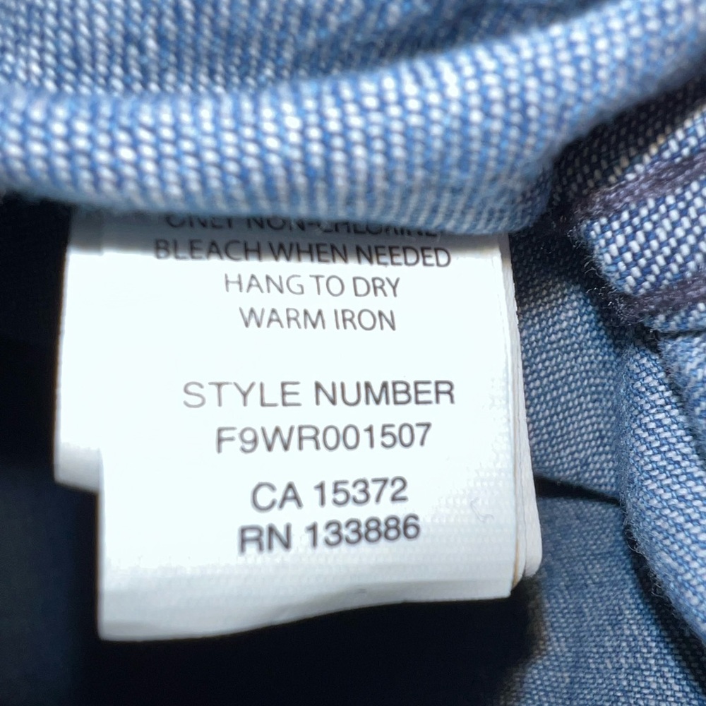 Joe Fresh Denim Dress with Pockets and Belt - Picture 6 of 9
